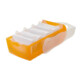 HAN Karteikasten CROCO 997-613 DIN A7 PP orange transluzent-1