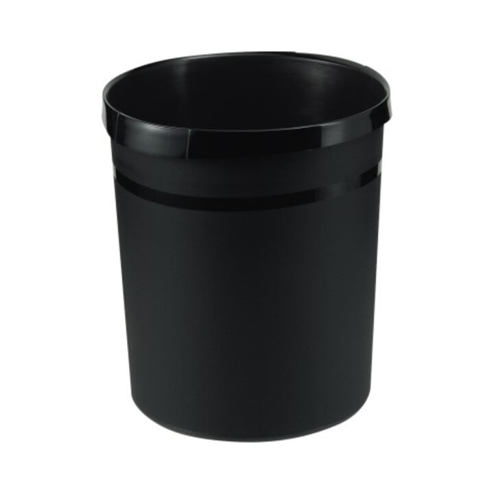 HAN Papierkorb KARMA 18198-13 18Liter Kunststoff öko-schwarz