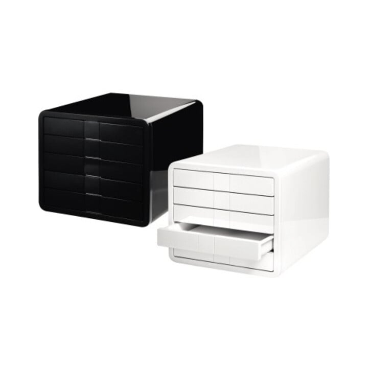 HAN Schubladenbox i-Box 1551-12 DIN C4 5Schubfächer weiß