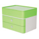 HAN Schubladenbox SMART-BOX PLUS ALLISON 2 Schubladen 1100-80 grün-1