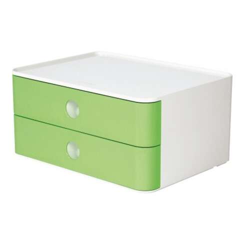 HAN Schubladenbox SMART-BOX PLUS ALLISON 2 Schubladen 1120-80 grün
