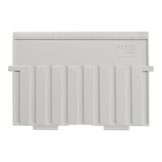 HAN Stützplatte 9025-11 DIN A5 quer Polystyrol lichtgrau