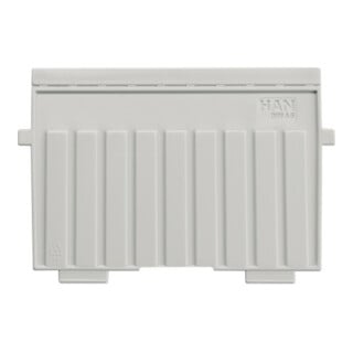 HAN Stützplatte 9026-11 DIN A6 quer Polystyrol lichtgrau