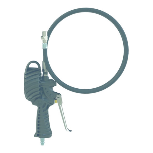 Hand-Reifenfüllmesser mit Quickstecker, drehbar, geeicht, Manom. Ø80mm,