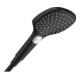 hansgrohe Handbrause Raindance Select E 120 Brausekopf 120mm, 3jet, mattschwarz-1