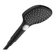 hansgrohe Handbrause Raindance Select E 120 Brausekopf 120mm, 3jet, mattschwarz