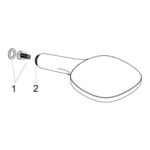 Handbrause RAINDANCE SELECT E 120 3jet mattschwarz