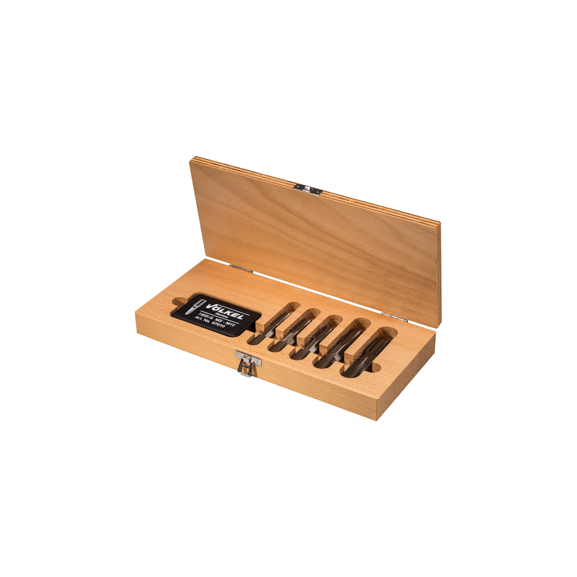Handgewindebohrersatz HexTap M3-M20 HSSG ISO2 (6H) VÖLKEL ; VÖLKEL Threading Solutions