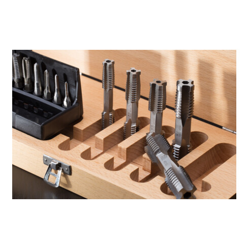 Handgewindebohrersatz HexTap M3-M20 HSSG ISO2 (6H) VÖLKEL