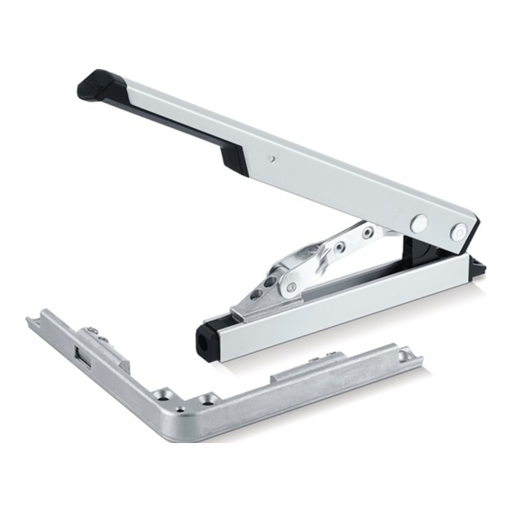 Handhebel m.Eckumlenkung silber m.Eckumlenkung GEZE