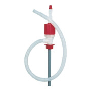 Handpumpe Polyvinylchlorid u.PE 0,2 l/Hub f.Akkusäure,Ameisensäure