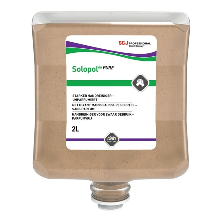 Handreiniger Solopol Classic PURE 2l seifenfrei pH-neutral Kartusche Stoko
