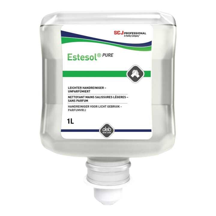 Handreinigungslotion Estesol® PURE 1l unparfümiert farbstofffrei Kartusche STOKO