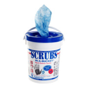 Handreinigungstuch o.Eins.v.Wasser 72 St.1 Eimer Scrubs