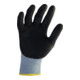 Handschuhe HitFlex Nitrilbeschichtung ohne Noppen schwarz