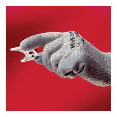 Ansell Handschuhe EN388 Kat. II HyFlex 11-630 Baumwolle Lycra Nylon Kevlar mit PU grau