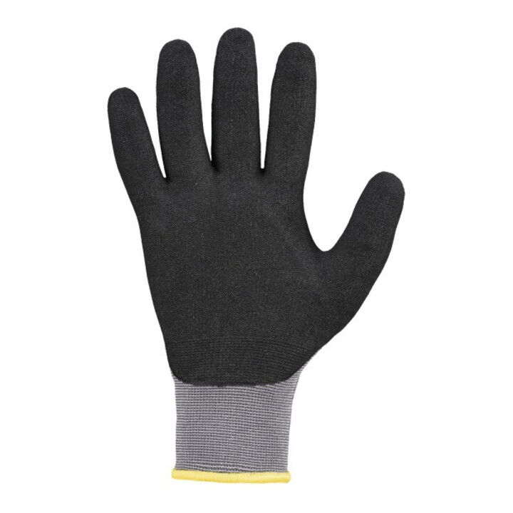 Handschuh OPTIMATE Gr.12 grau/schwarz EN 420/EN 388 PSA II OPTIFLEX