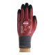 Handschuhe EDGE®48-919 Gr.8 weinrot/schwarz EN 388 PSA II 12 PA-1