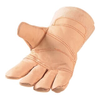 Handschuhe Gr.10,5 naturfarben Möbelleder PSA I ASATEX