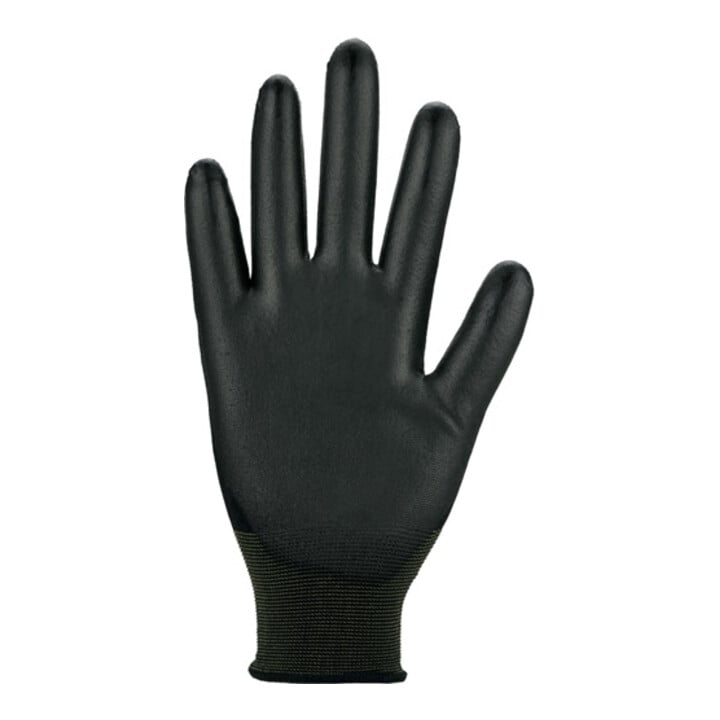 Handschuhe Gr.8 schwarz PA m.Soft-Polyurethan ASATEX
