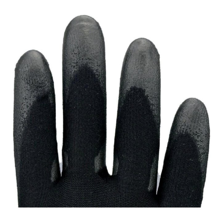Handschuhe Gr.8 schwarz PA m.Soft-Polyurethan ASATEX