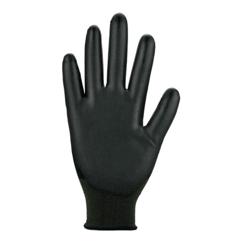 Handschuhe PU-teilbeschichtet flüssigkeitsabweisend weiß