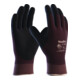 Handschuhe MaxiDry 56-427 Gr.10 lila/schwarz Nyl.m.Nitrilschaum-1