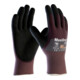 Handschuhe MaxiDry® 56-425 Gr.10 lila/schwarz Nyl.EN 388 PSA II ATG-1