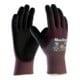Handschuhe MaxiDry® 56-425 Gr.10 lila/schwarz Nyl.EN 388 PSA II ATG-1