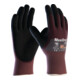 Handschuhe MaxiDry® 56-425 Gr.11 lila/schwarz Nyl.EN 388 PSA II ATG-1
