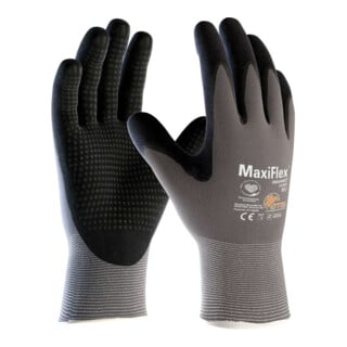 Handschuhe MaxiFlex Endurance 34-844 grau/schw. Nyl.m.Nitril EN388 Kat.II