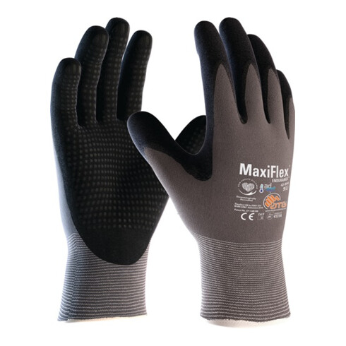 Handschuhe MaxiFlex Endurance with AD-APT 42-844 Gr.7 grau/schwarz