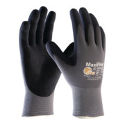 Handschuhe MaxiFlex Ultimate 34-874 Gr.9 grau/schwarz Nyl.m.Nitril EN 388 Kat.II
