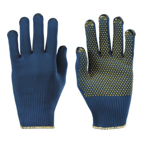 Handschuhe PolyTRIX BN 914 Gr.8 blau/gelb EN 388 PSA II 10 PA HONEYWELL