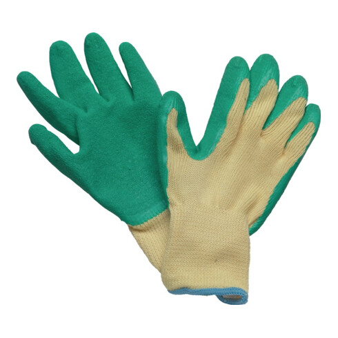 Handschuhe Specialgrip Gr.10 gelb/grün PES m.Latex EN 388 Kat.II STRONGHAND