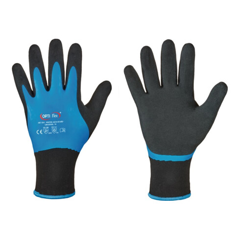 Handschuhe Winter Aqua Guard Gr.11 schwarz/blau EN 388,EN 511 PSA II OPTIFLEX
