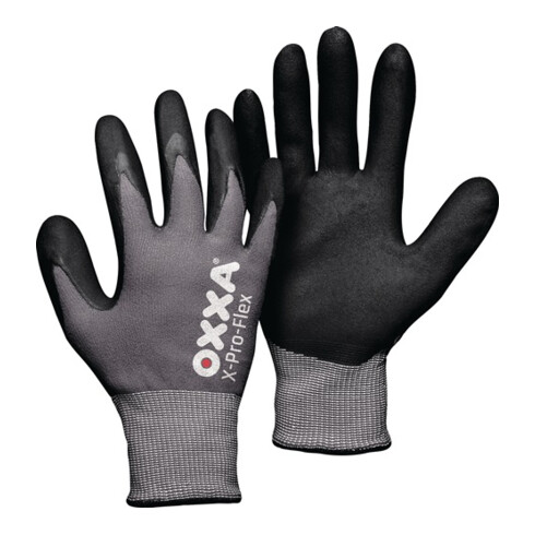 Handschuhe X-PRO-FLEX Gr.10 schwarz/grau EN 388 PSA II