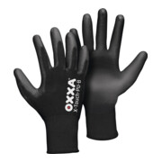 Handschuhe X-TOUCH-PU-B Gr.8 schwarz EN 388 PSA II Nylon-Träger 3 PA OXXA-1