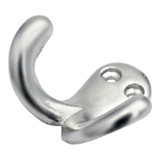Handtuchhaken 2 Hak.H.43mm B.52mm Alu.pol.