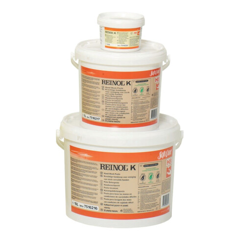 Handwaschpaste Soft Care REINOL K 10l frei v.hautaggressiven Bestandteilen