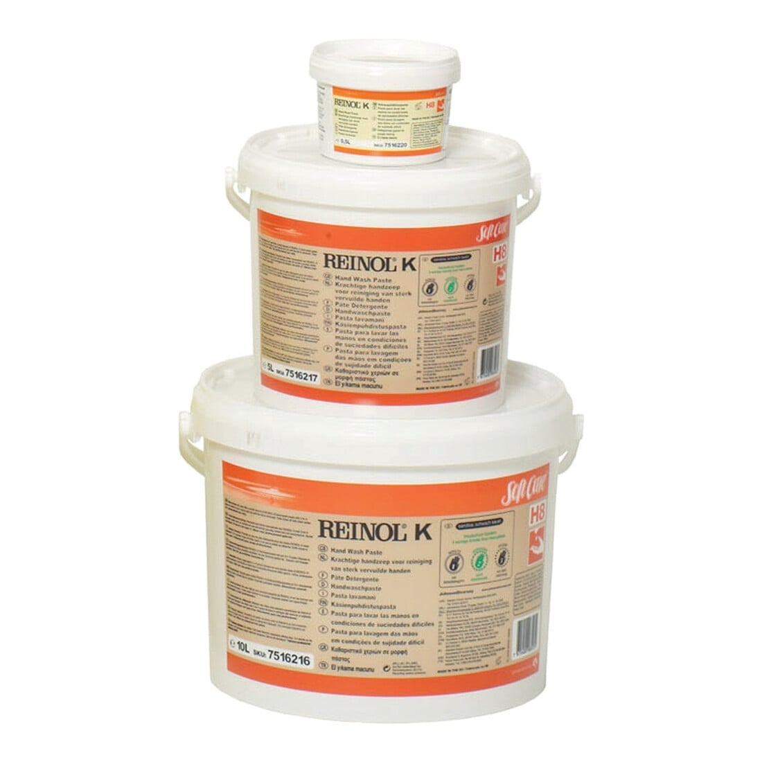 Handwaschpaste Soft Care REINOL K 10l frei v.hautaggressiven Bestandteilen