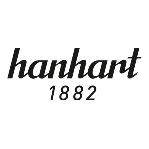 Hanhart Stoppuhr Messber. 1/100 Min. mechanisch verchr. Gehäuse
