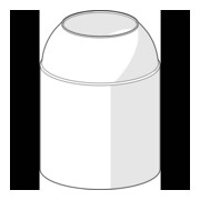 Hansa Abdeckkappe 59904820 chr chrom