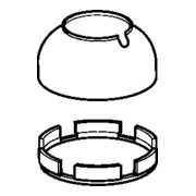 Hansa Abdeckkappe 59906563 chr ab 1990, chrom-1