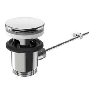 Hansa Ablaufgarnitur mit Ablaufstopfen 63mm, chrom