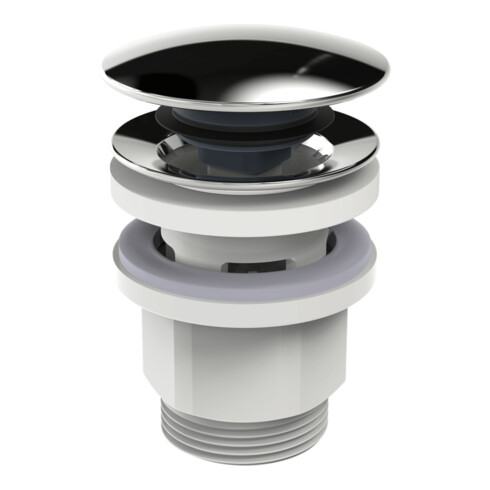 Hansa Ablaufgarnitur Push-Open 0762 chr