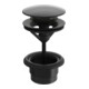 Hansa Ablaufgarnitur Push-Open, schwarz matt-1
