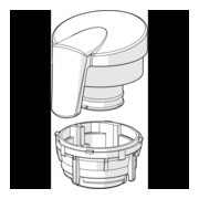 Hansa Absperrgriff 59914110-1