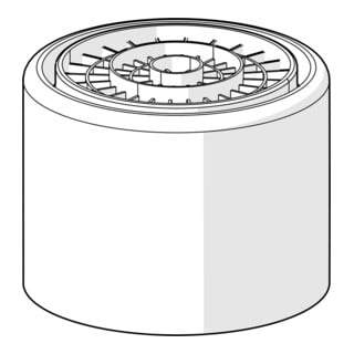 Hansa Aérateur d'eau 59914436 STD M22x1 CC A chromé