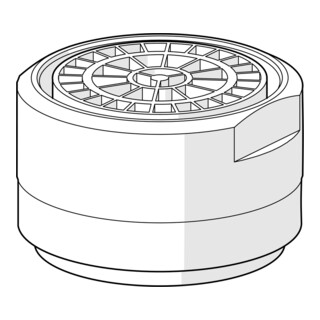 Hansa Aérateur d'eau 59914550 M24x1, -105